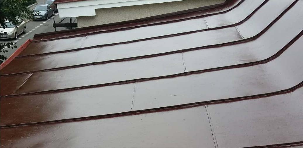 Po opravě: Oprava střechy